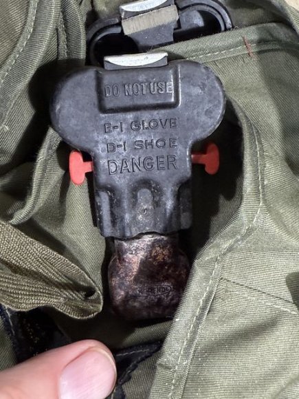 Original WWII US Army Air Force Electric Shoe Inserts, Pair — image 6