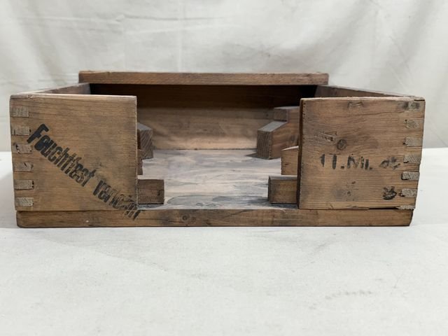 Original WWII German Tellermine 42 Transit Box, UNUSED! — image 2