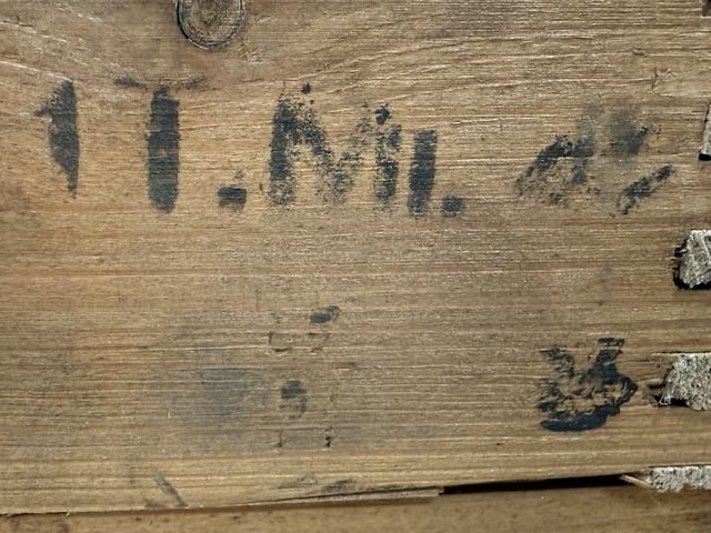 Original WWII German Tellermine 42 Transit Box, UNUSED! — image 5