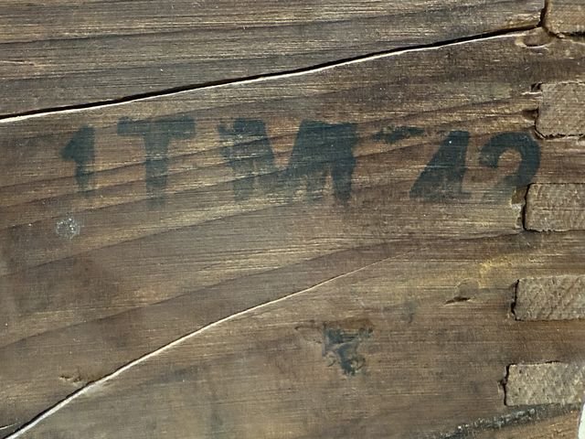 Original WWII German Tellermine 42 Transit Box, UNUSED! — image 5