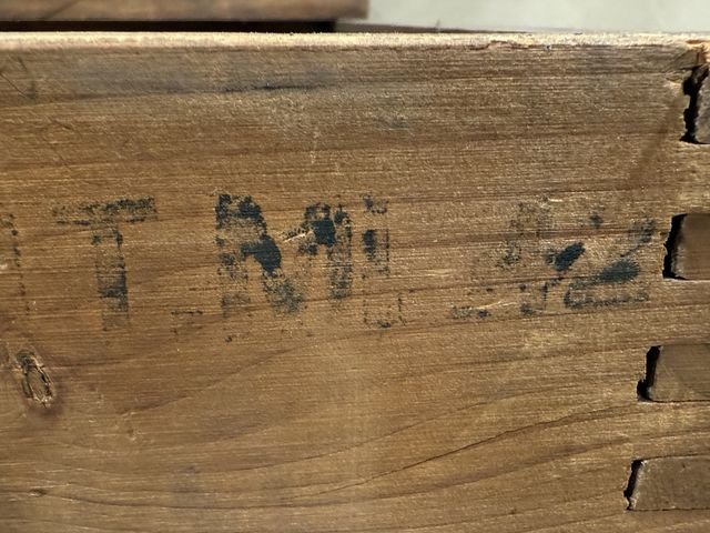 Original WWII German Tellermine 42 Transit Box, UNUSED! — image 6