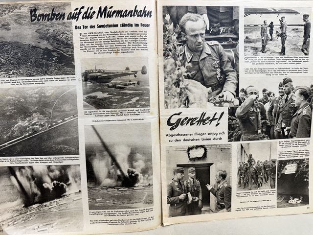 Original WWII German Luftwaffe Magazine Der Adler, August 1942 — image 3