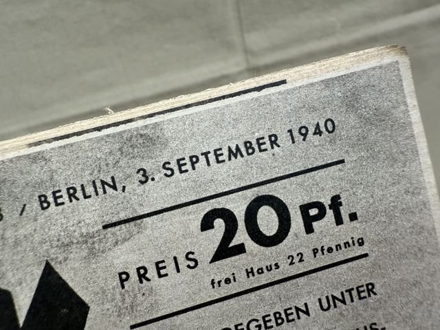 Original WWII German Luftwaffe Magazine Der Adler, September 1940 — image 2