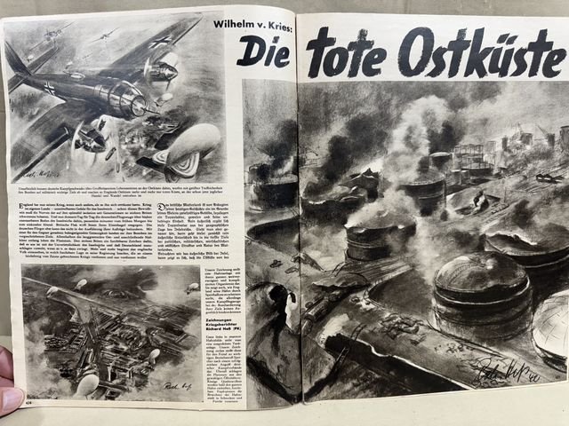Original WWII German Luftwaffe Magazine Der Adler, September 1940 — image 4