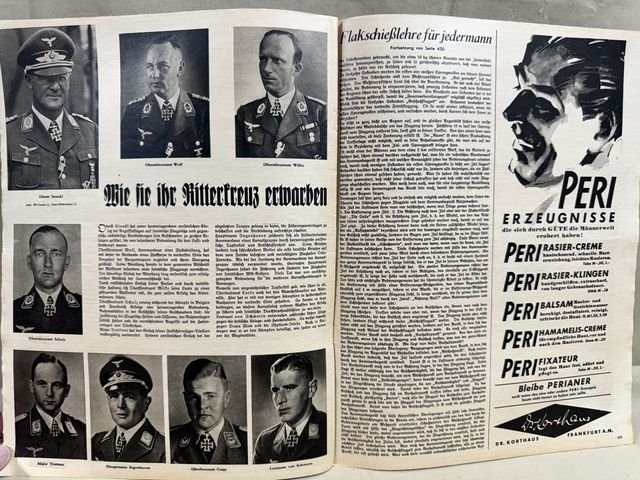 Original WWII German Luftwaffe Magazine Der Adler, September 1940 — image 6