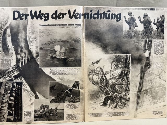 Original WWII German Luftwaffe Magazine Der Adler, October 1941 — image 3