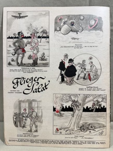 Original WWII German Luftwaffe Magazine Der Adler, October 1941 — image 7