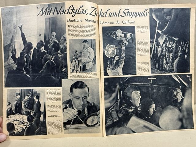 Original WWII German Luftwaffe Magazine Der Adler, December 1941 — image 3