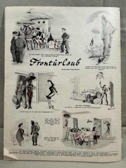 Original WWII German Luftwaffe Magazine Der Adler, December 1941 — image 7