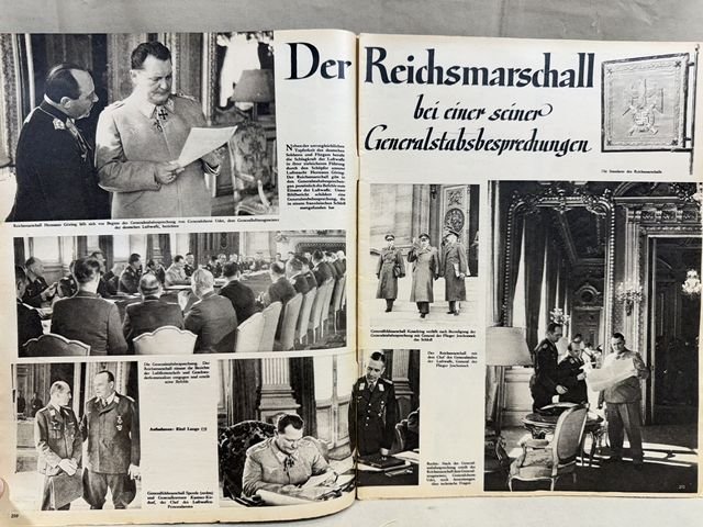 Original WWII German Luftwaffe Magazine Der Adler, April 1941 — image 3