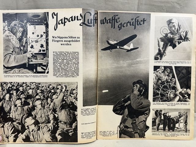 Original WWII German Luftwaffe Magazine Der Adler, April 1941 — image 4
