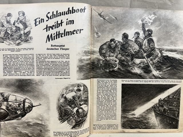 Original WWII German Luftwaffe Magazine Der Adler, April 1941 — image 5