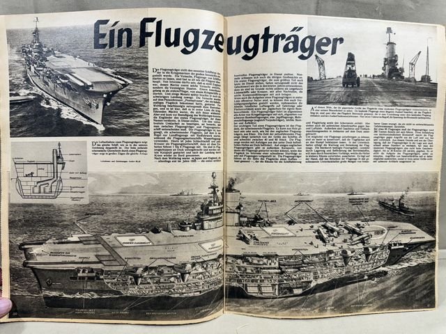 Original WWII German Luftwaffe Magazine Der Adler, April 1941 — image 7