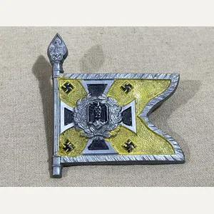 Original WWII German Flag Tinnie, NACHRICHTENTRUPPE