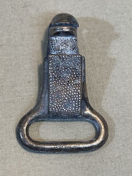 Original WWII German Officer's Dagger Hanger Hardware, Snap Hook — image 2
