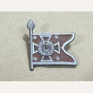 Original WWII German Flag Tinnie, AUFKLÄRUNGSABTEILUNGEN