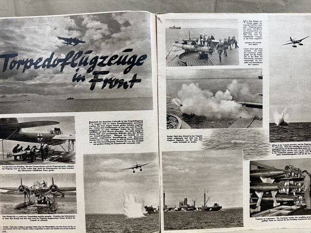 Original WWII German Luftwaffe Magazine Der Adler, October 1941 — image 4