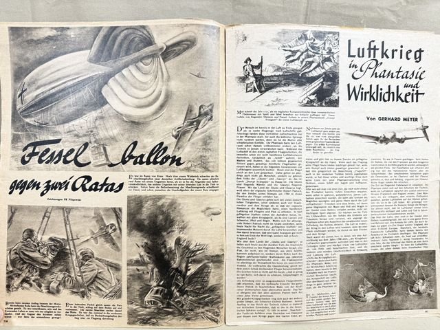 Original WWII German Luftwaffe Magazine Der Adler, October 1941 — image 5