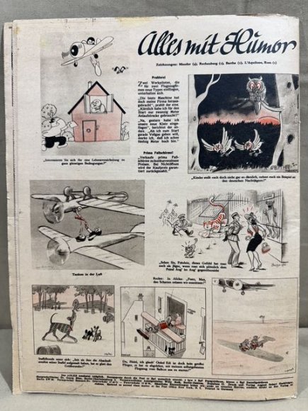 Original WWII German Luftwaffe Magazine Der Adler, October 1941 — image 8