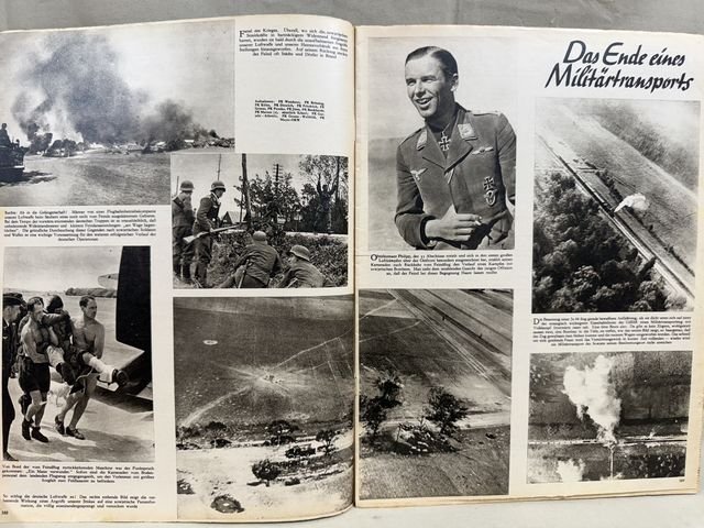 Original WWII German Luftwaffe Magazine Der Adler, July 1941 — image 4