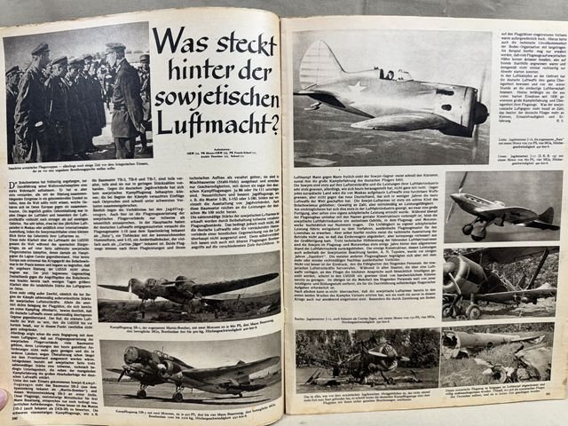 Original WWII German Luftwaffe Magazine Der Adler, July 1941 — image 5