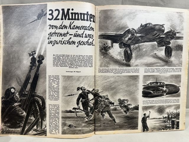 Original WWII German Luftwaffe Magazine Der Adler, July 1941 — image 6