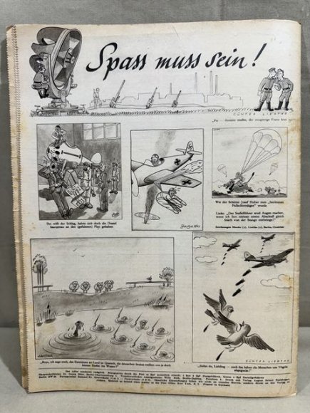 Original WWII German Luftwaffe Magazine Der Adler, July 1941 — image 7