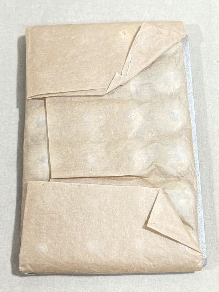 Original WWII German Card of 19mm Pebbled Buttons, Silver — image 9