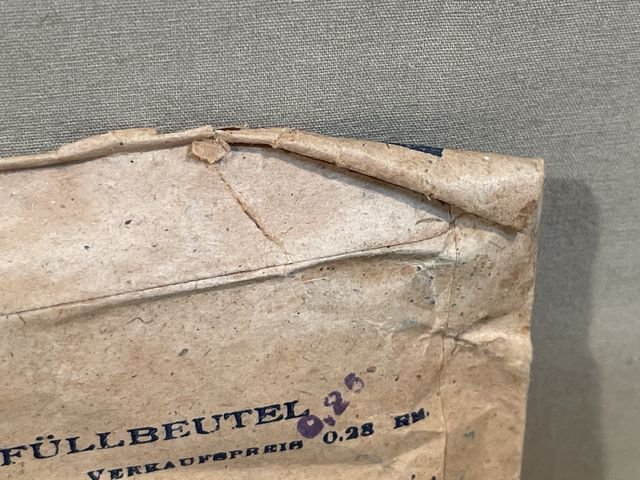 Original Nazi Era German Schweiss-Foot Powder Packet, FUSS PUDER — image 9