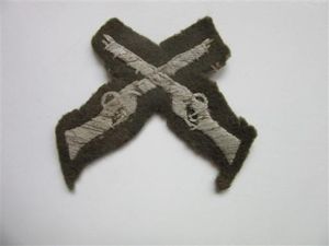 British Trade Badge WW2 Rifle Marksman