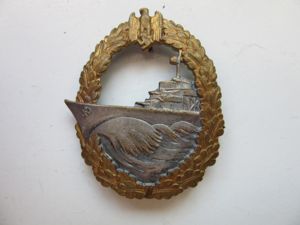Early Destroyers Badge by Schwerin.