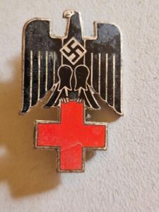 Red Cross Cap Badge