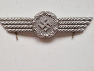 Luftwaffe Civilian Fire Service Cap Cockade.
