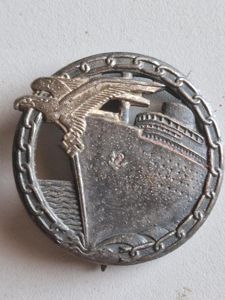 Kriegsmarine Blockade Runners Badge