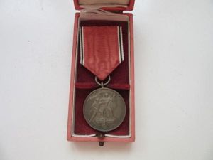 13th March 1938 Medal Boxed
