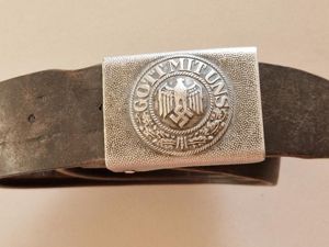 Army Ali Buckle with Fob 1938 and Belt