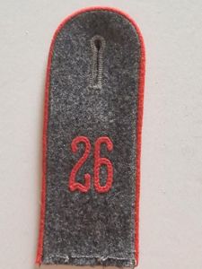 Luftwaffe Flak 26th Regiment Shoulder Strap