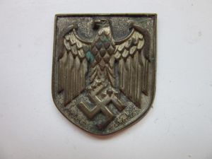 Army Pith Helmet Shield