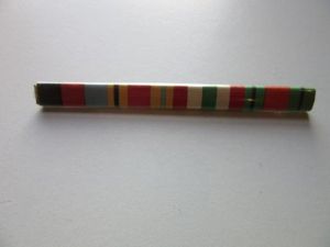 British Ribbon Bar ww2