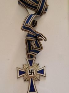 Mothers Cross in Silver