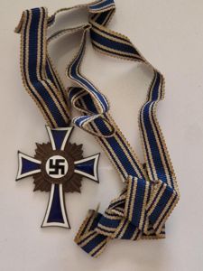 Mothers Cross in Bronze