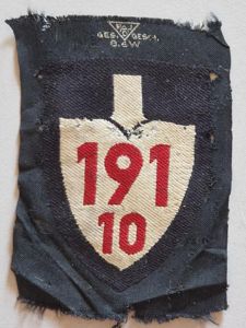 RAD 191/10 Area Badge