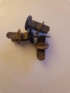 German Helmet Pins With Washers