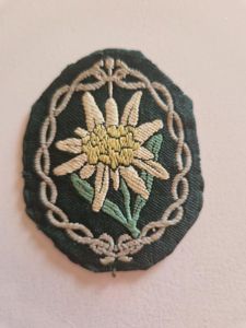 Moutain Troop Badge Eldelweiss