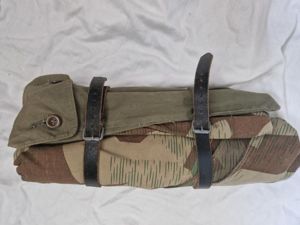 Zeltbahn with Straps and Tent Peg Bag