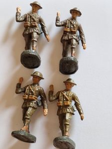 Elastolin/Lincoln German Toy Soldiers