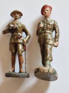 Elastolin/Lincoln German Toy Soldiers