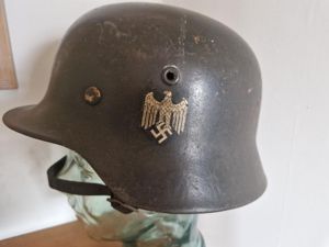 Army M40 Single Decal Combat Helmet