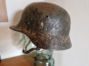 Army M35 Double Decal Camo Combat Helmet