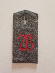 WW1 German Shoulder Strap 76th Rgt